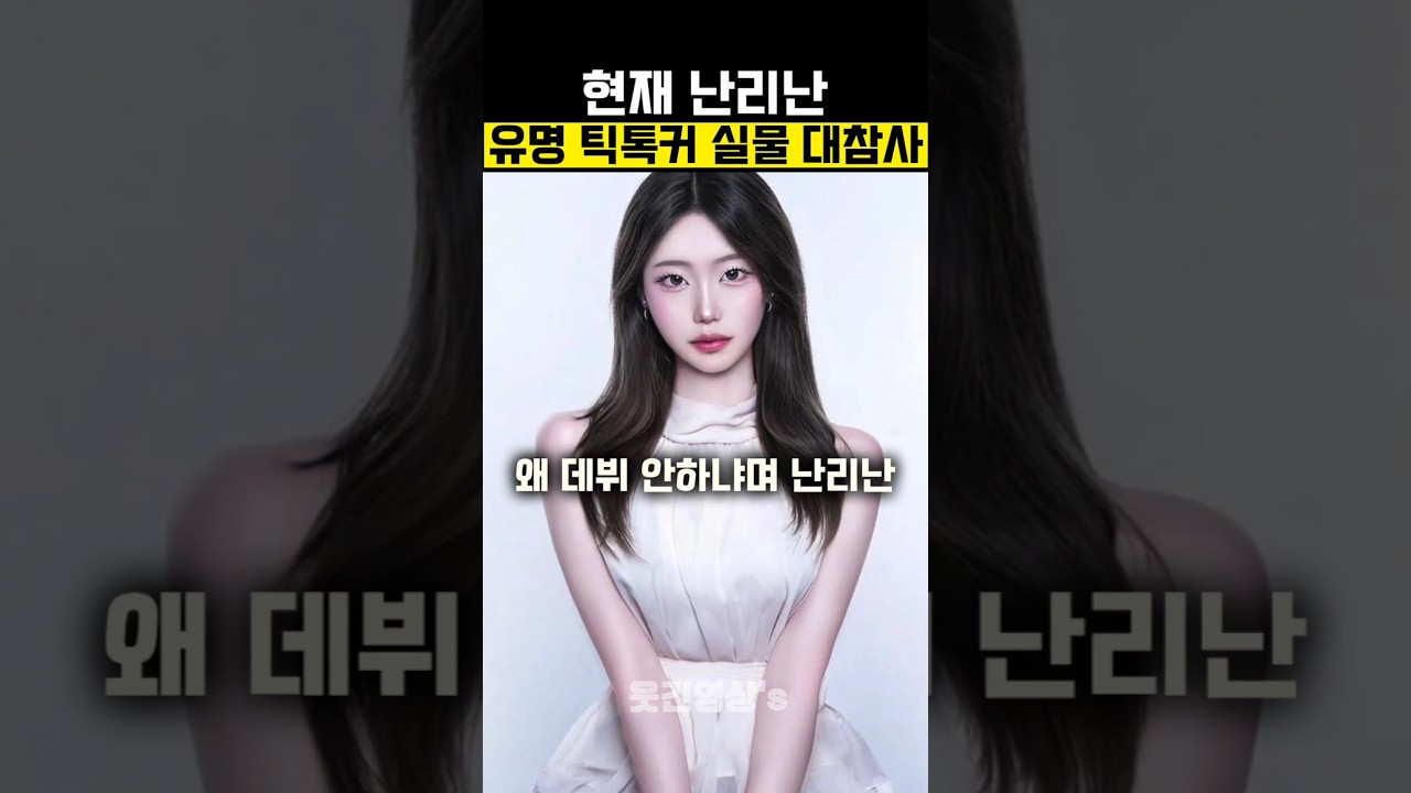 틱톡커 실물 레전드 대참사 모음2