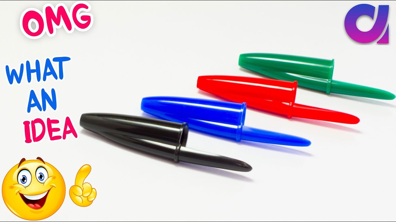 Best Out Of Waste From Waste ball pen caps crafts idea # DIY ARTS & CRAFTS # Artkala 417