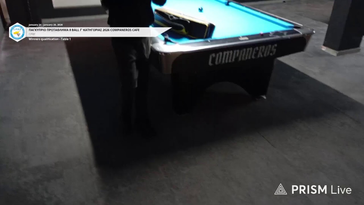 Live streaming of Cyprus Billiards TV