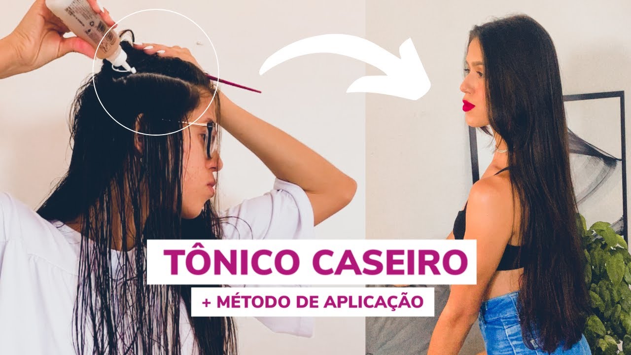 ESTÁ SEM DINHEIRO PARA COMPRAR TÔNICO? USE ESSE TÔNICO CASEIRO, FAÇA SEU CABELO CRESCER MUITO!