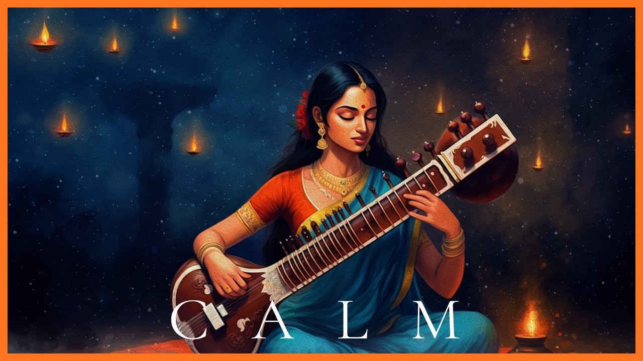 Relaxing Indian Raga | Mental Peace & 1 Hour Meditation Music for Stress & Anxiety