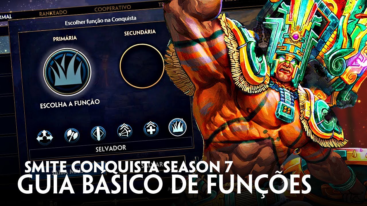 Guia BÁSICO de FUNÇÕES na CONQUISTA! SMITE SEASON 7