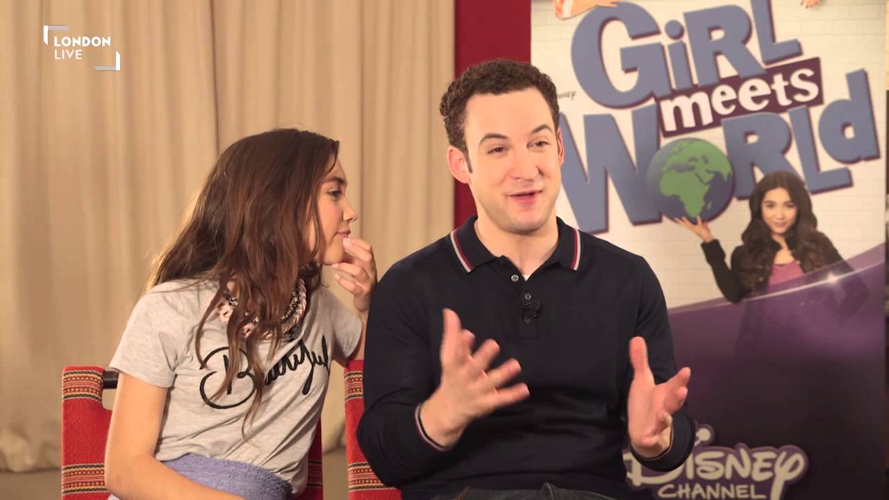 Ben Savage and Rowan Blanchard on Disney's Girl Meets World