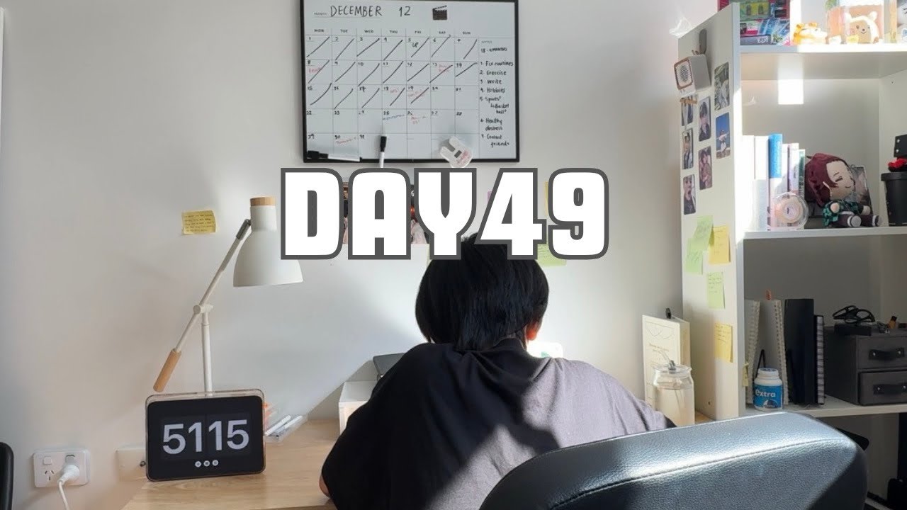 Being productive for 1 hour | no BGM