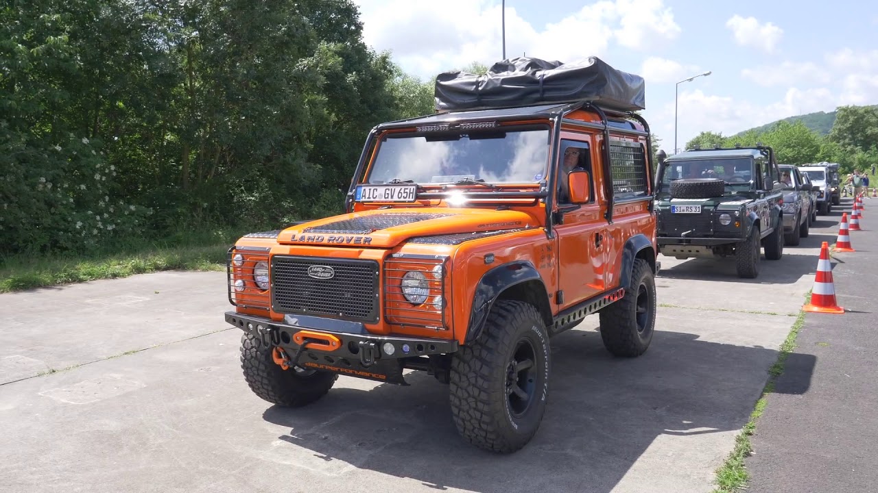 2018 Land Rover 70 Years Guinnesss World Record B Roll