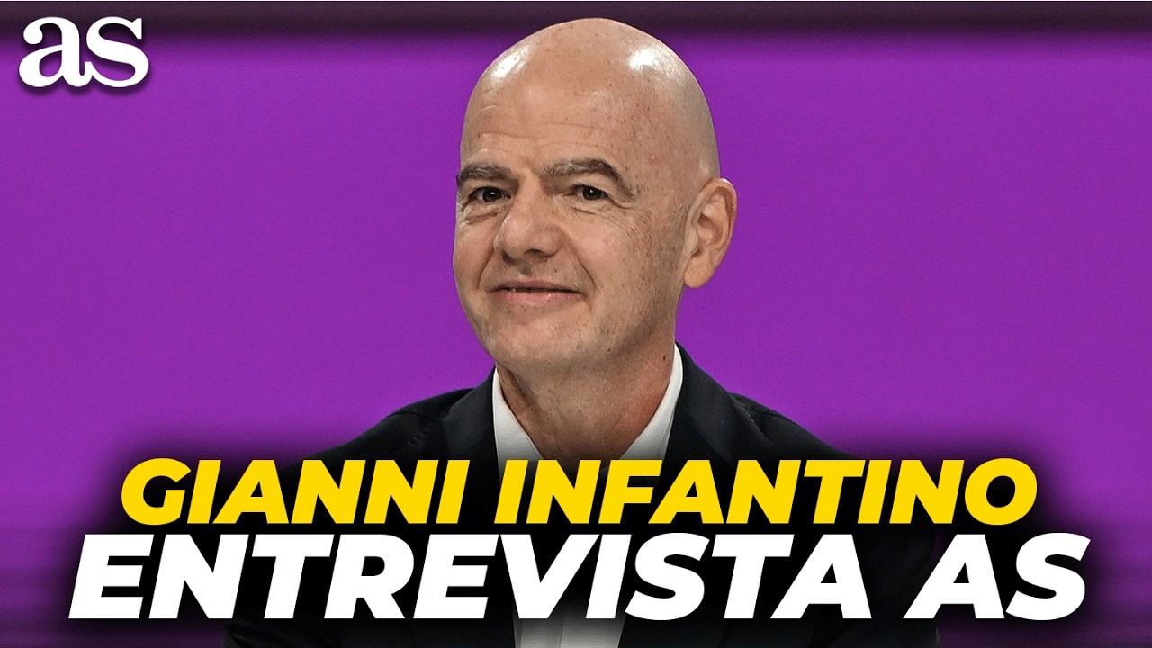 ENTREVISTA AS con GIANNI INFANTINO: ¿peligra el MUNDIAL en MÉXICO por la VIOLENCIA?