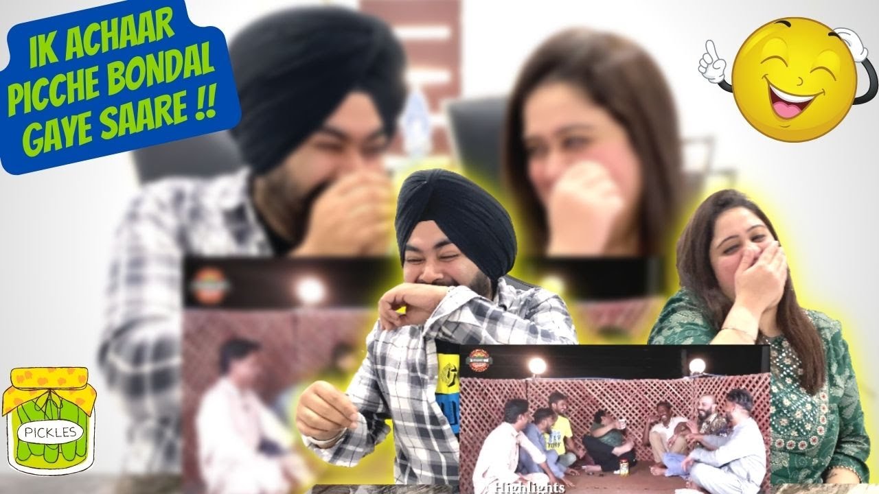 Punjabi Reaction on Kon Nikla Number 1 Jugat Baaz || Sunday Jugat Baazi with Sajjad Jani | 🤣