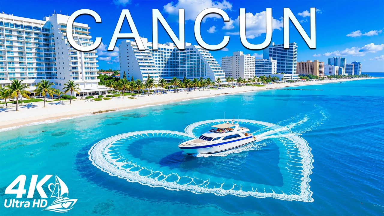 Cancun 4K 🇲🇽 The Mexican Caribbean: Riviera Maya | Luxury Vocal Deep House 2026