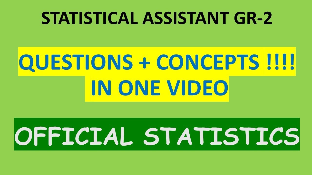 QUICK PRACTICE- OFFICIAL STATISTICS | SOLVED WITH EXPLANATION |STATISTICAL ASSISTANT |KERALA PSC|