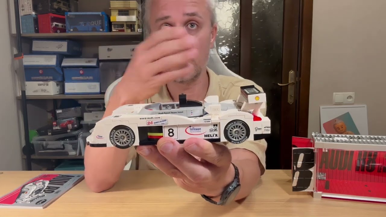 Обзор конструктора Audi R8 Le Mans | Power Block PB8813 | Легенда марафона 24 h Le Mans