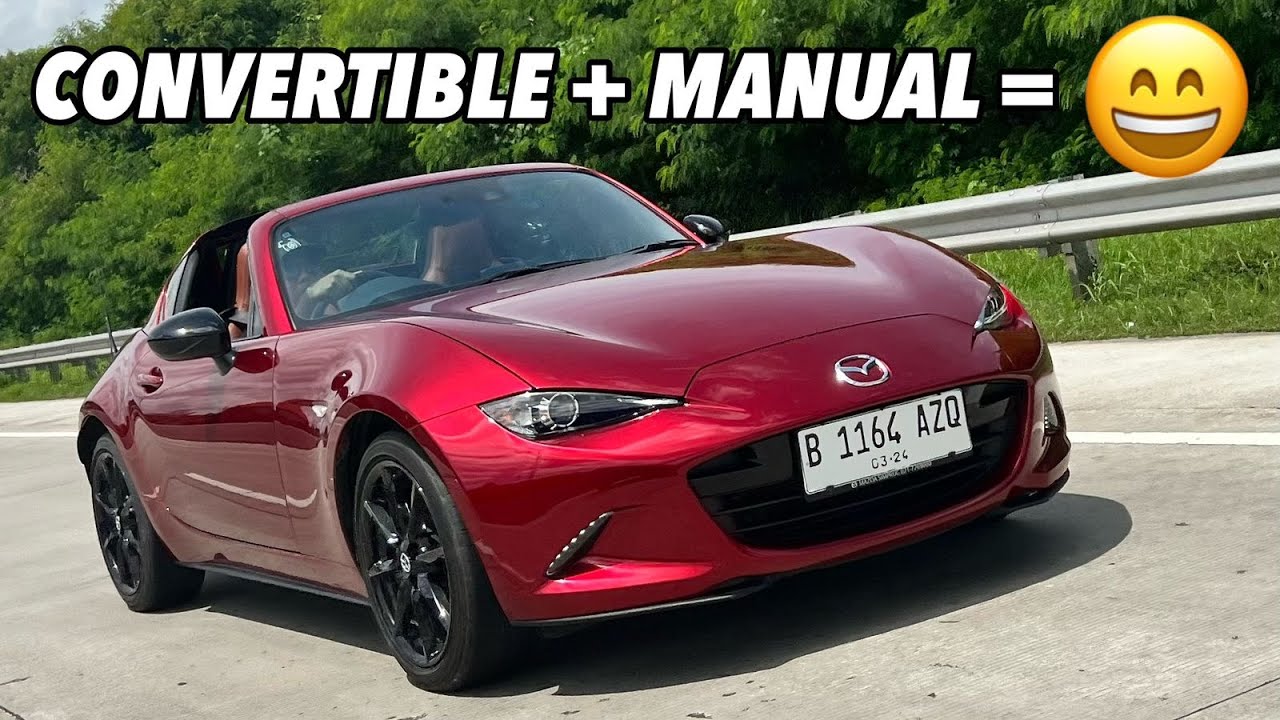 MAZDA MX-5 Manual Dua Kali Lipat Lebih Nikmat