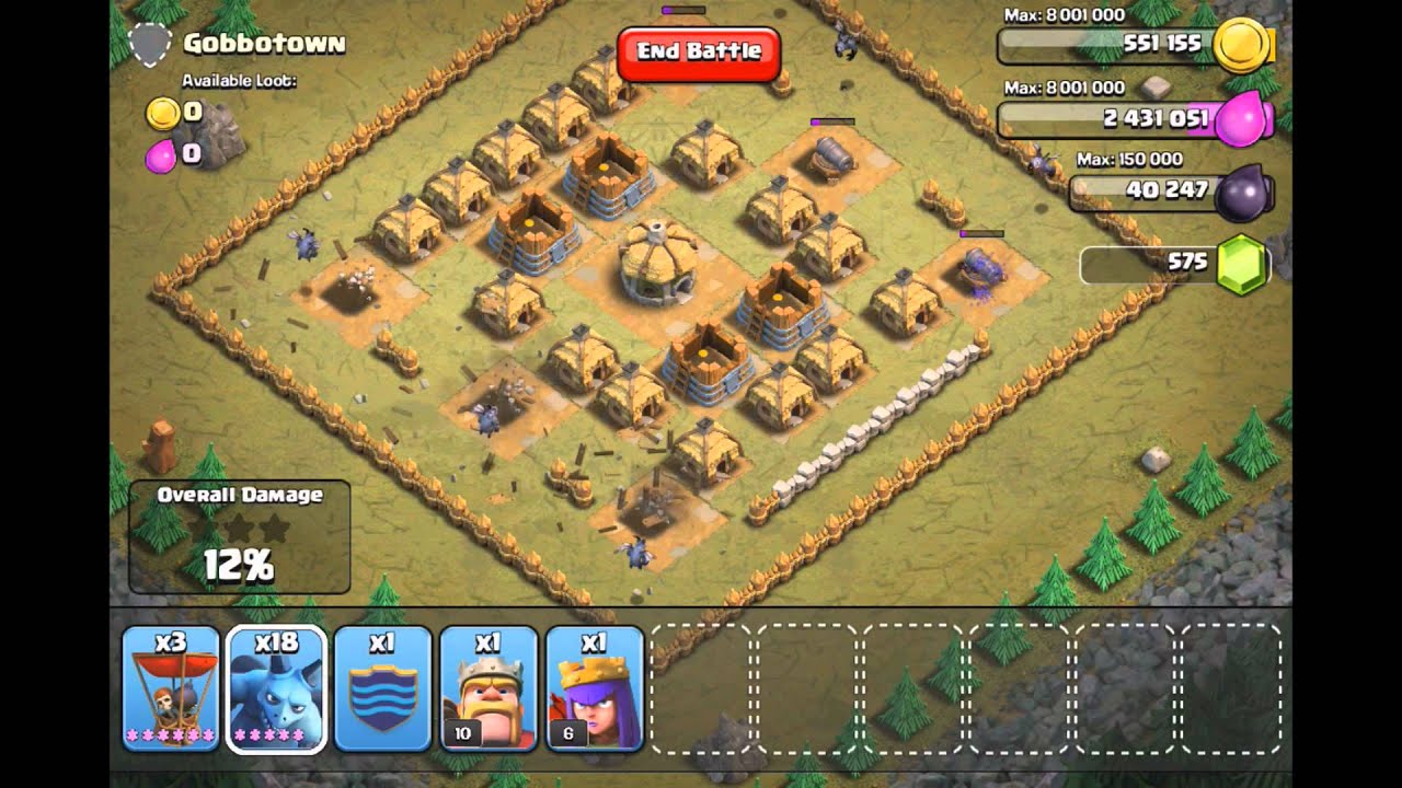 Clash of Clans Level 12 - Gobbotown
