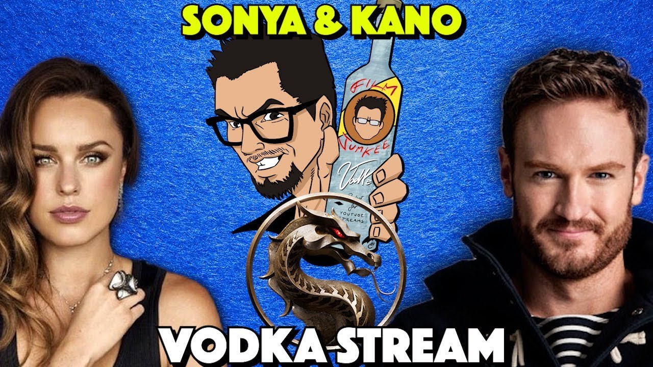 'Josh Lawson & Jessica McNamee' Mortal Kombat Interview - Vodka Stream Pre-Game Show