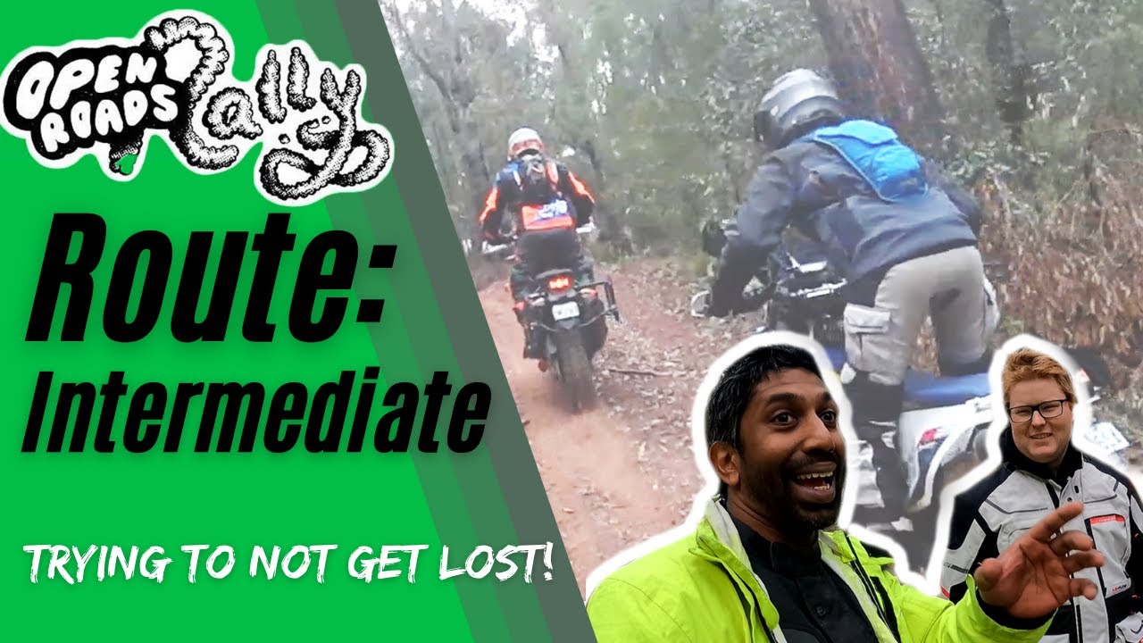 Intermediate route, it's more than just off roading! | OpenRoads Rally | On Two Wheels