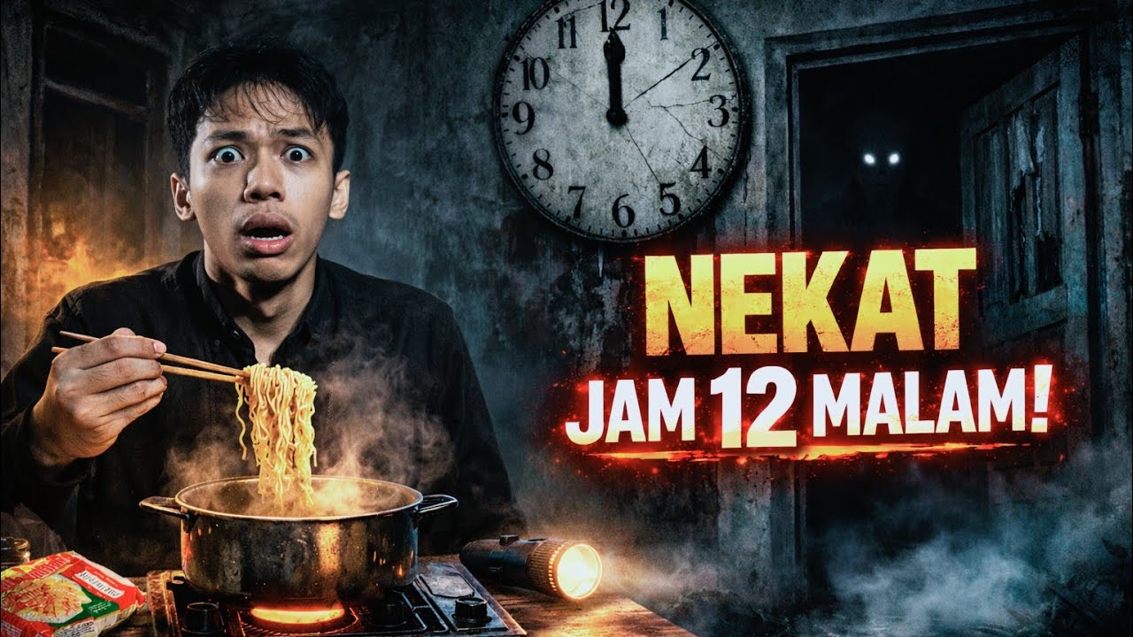 HAMPIR PINGSAN! SENGAJA TANTANG PENUNGGU RUMAH ANGKER DENGAN AROMA MIE… REAKSINYA BRUTAL!