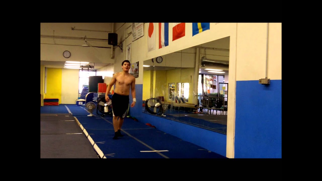 backflip punch front