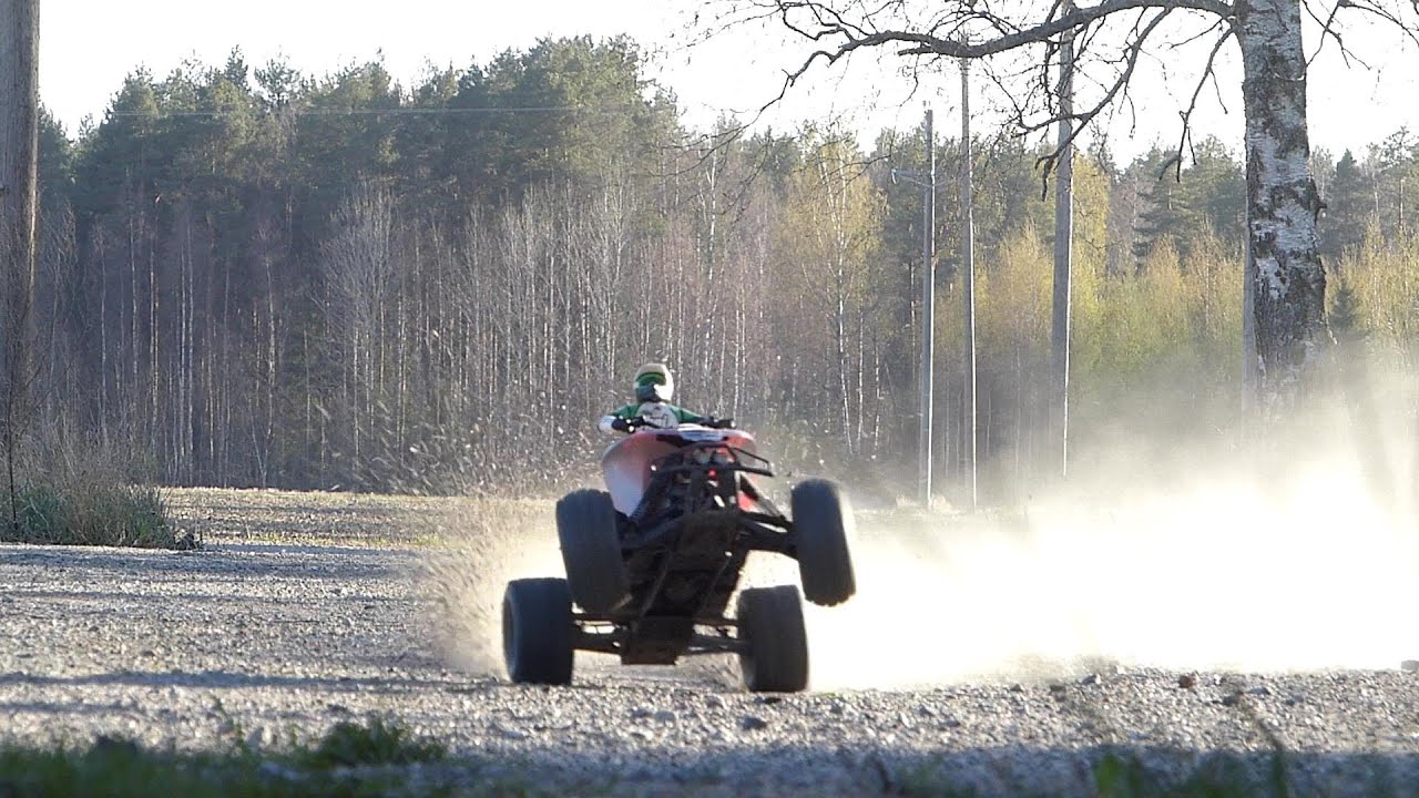 HPI Savage Flux ATV Wheelies & Jumping Action