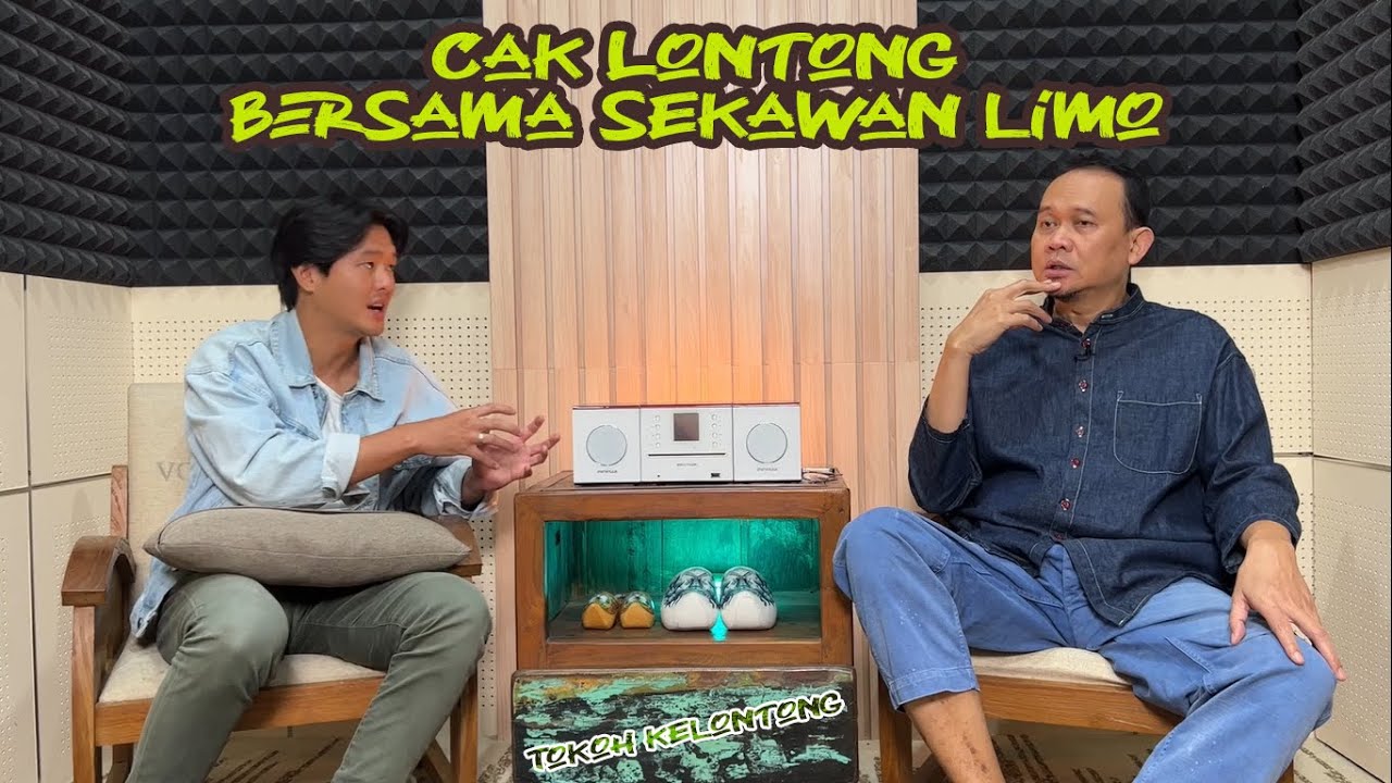 CAK LONTONG bersama Sekawan Limo Indra Pramujito #tokohkelontong #selebgram