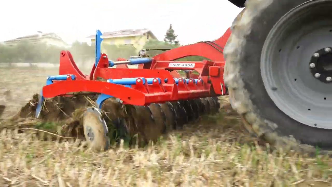 PROVA IN CAMPO Deutz Agrotron 7215 + coltivatore a dischi Rapisarda | Az. Colucci