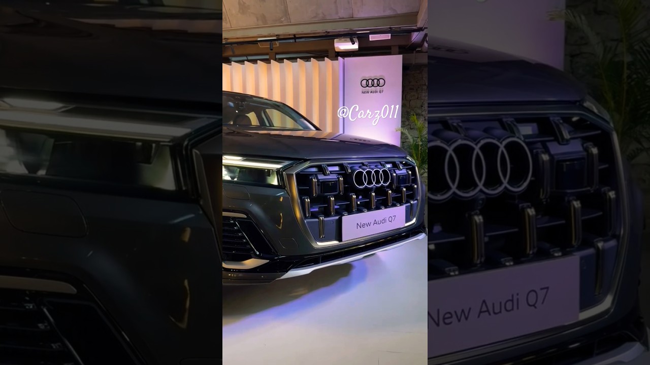 Audi Q7 Facelift 2024 Launched in India | Luxury SUV Upgrade | Price & Features Revealed #audi #cars
