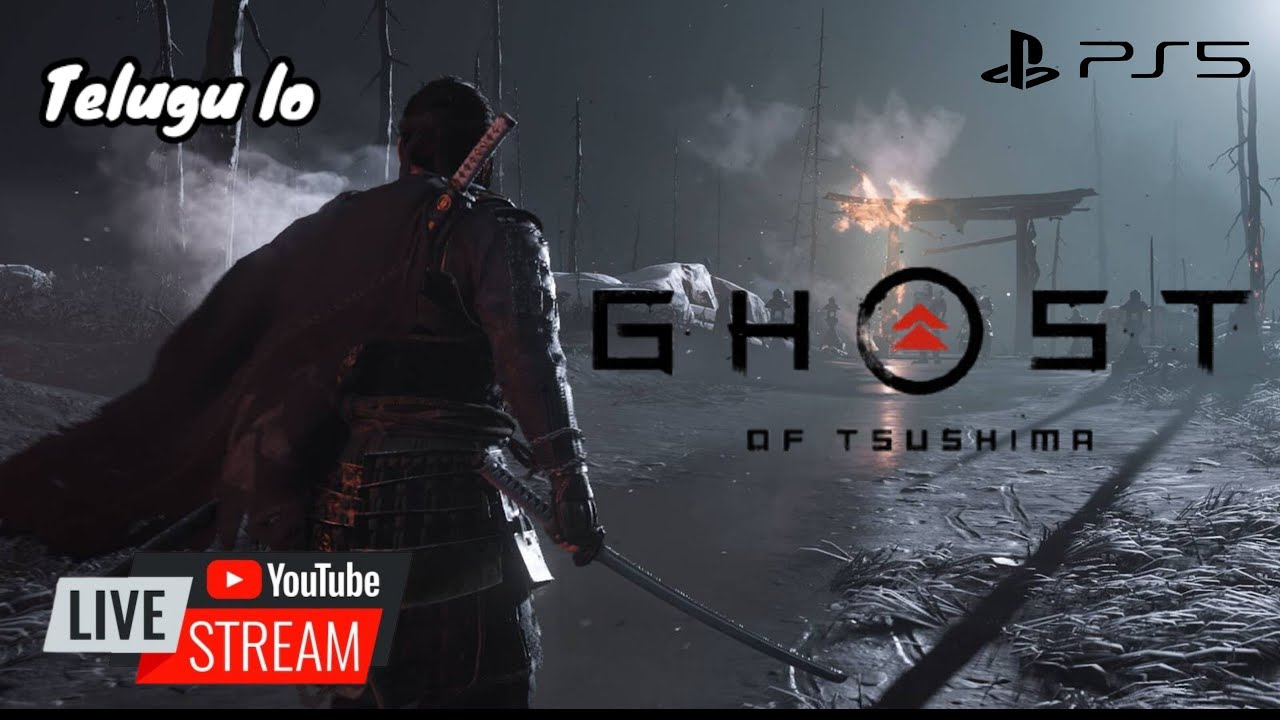 GHOST OF TUSHIMA LIVE IN TELUGU\#REVANTHGAMINGYT