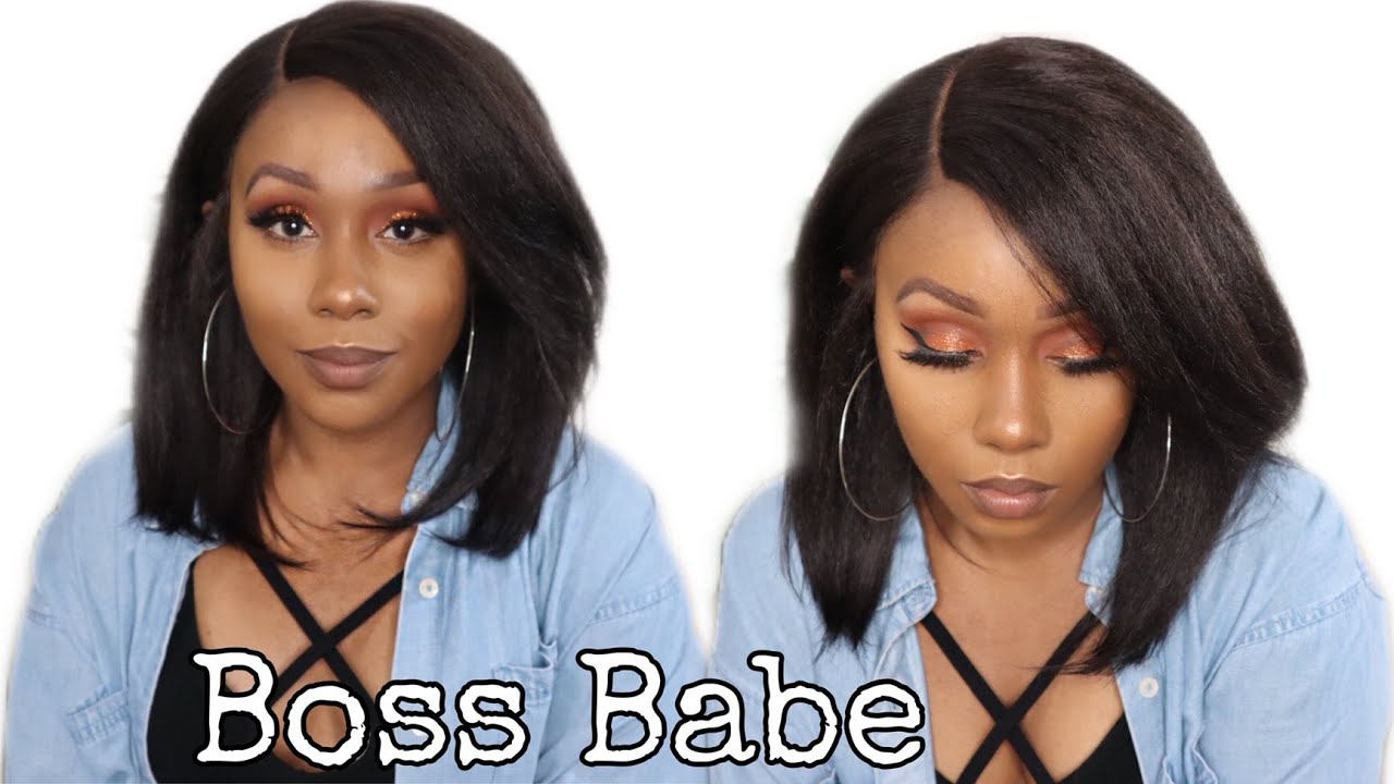 My Thoughts on Sensationnel Textured Lace Wig BOSS BABE | SamsBeauty