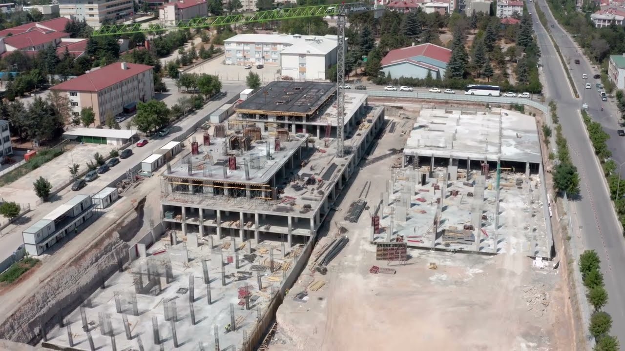 Şehrin Yeni Yaşam Merkezi | Hill City Eskişehir İnşaat Aşamaları