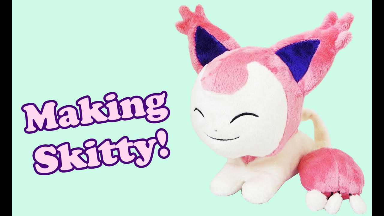 Skitty Plushie Timelapse