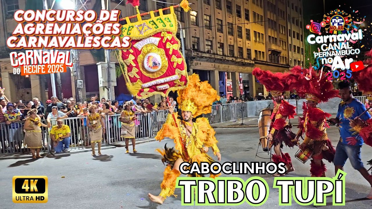 [CARNAVAL 2025] CABOCLINHOS TRIBO TUPÍ CONCURSO DE AGREMIAÇÕES CARNAVALESCAS DO RECIFE 2025