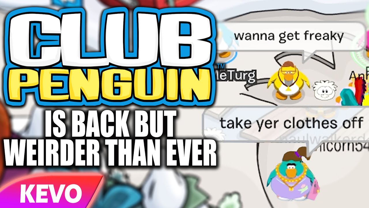Club Penguin is back but weirder than ever