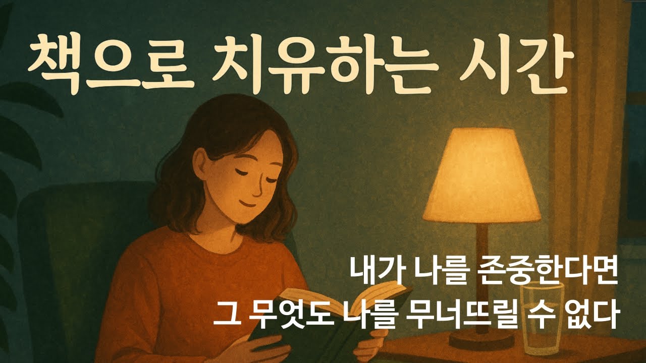 ✨내가 나를 존중한다면, 그 무엇도 나를 무너뜨릴 수 없다  📖 책으로 치유하는 시간 🌿💬