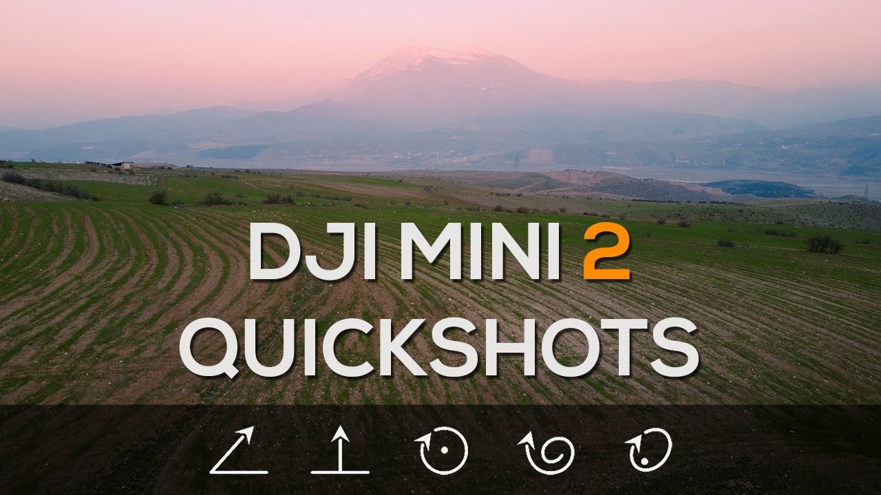 Учебное пособие по быстрой съёмке DJI MINI 2 | Как использовать режимы быстрой съёмки (4K)