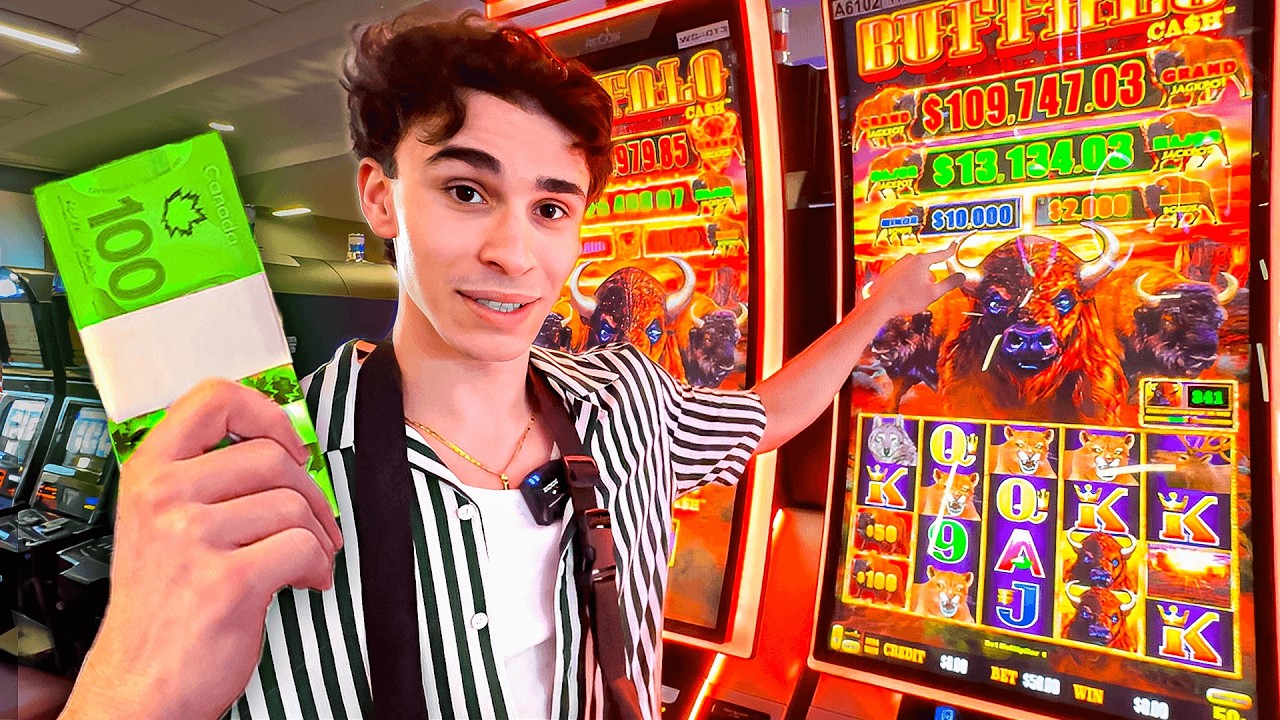 I Brought $7,500 To The Casino To Celebrate 75K Subscribers!