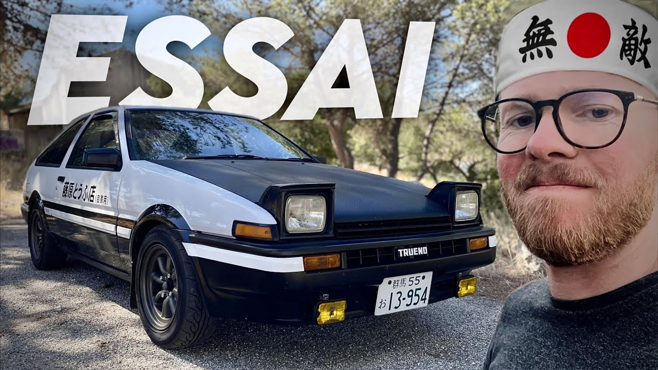 TOYOTA AE86 TRUENO : La légende d'Akina