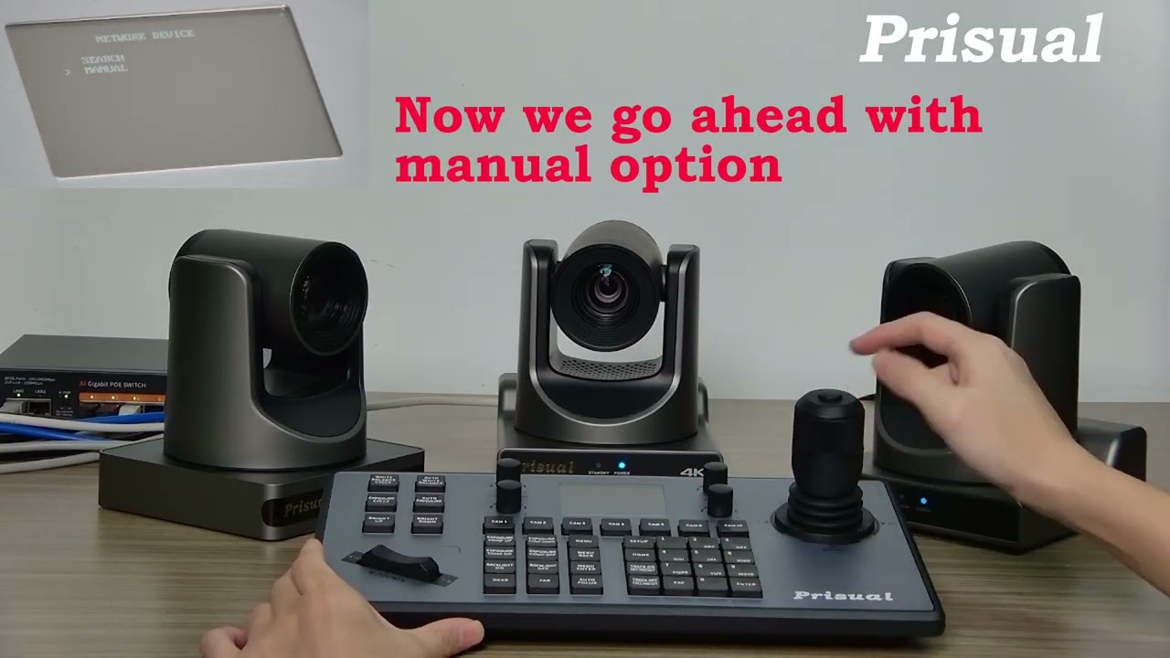 How to Setup Pirsual IP controller with PTZ Camera Video Guide!
