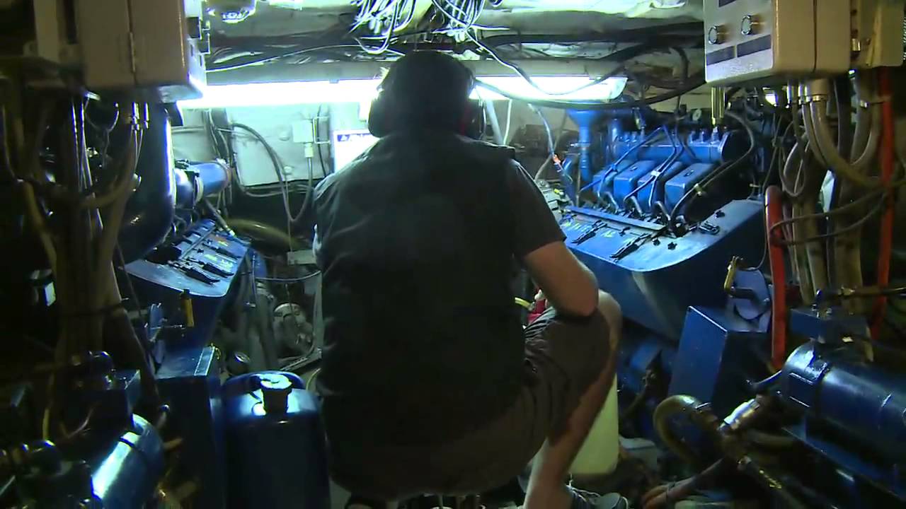 Les marins : Le poste de chef mécanicien - Expédition Tara Oceans Polar Circle - 02 déc 2013