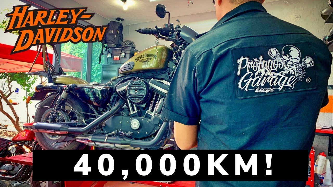 Servicio de los 40,000KM a mi Harley Davidson