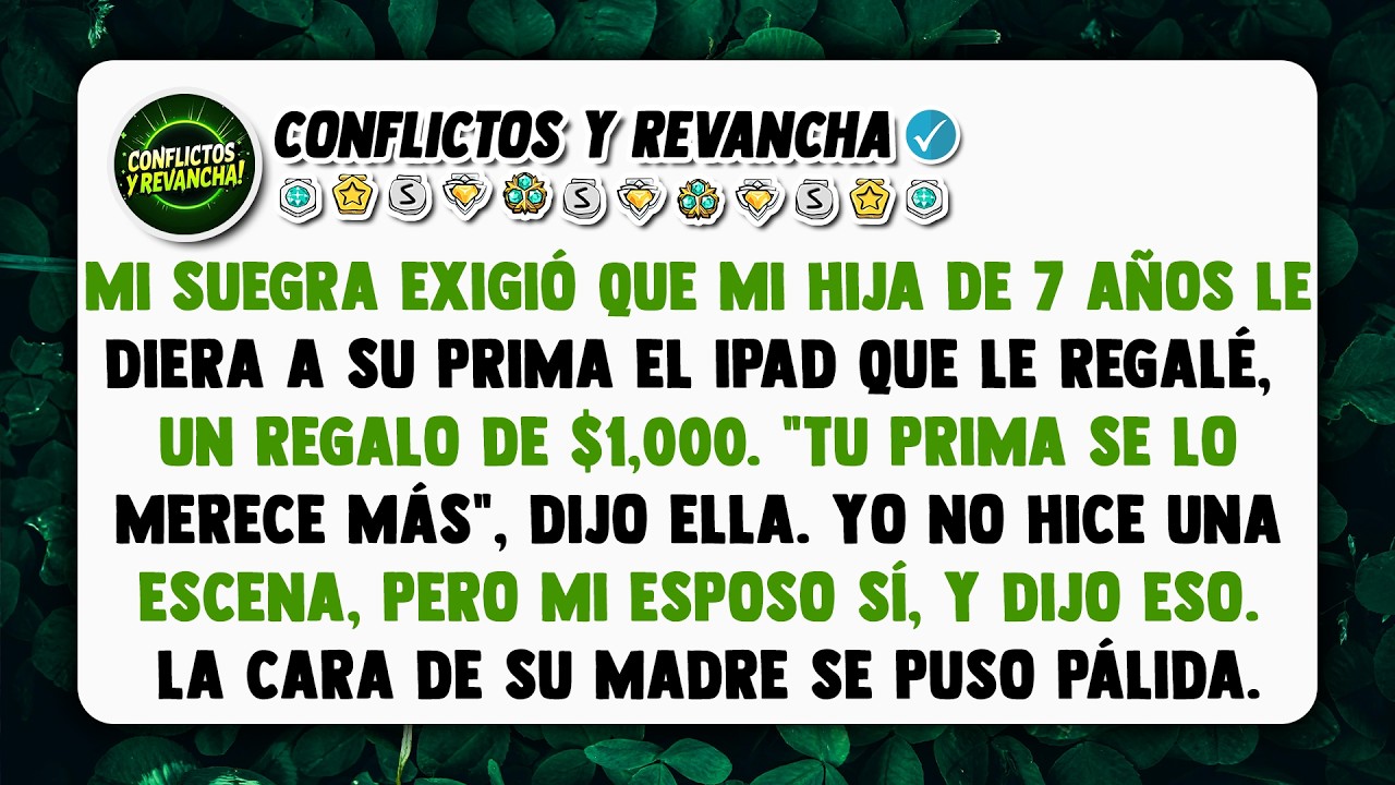 Mi suegra exigió que mi hija de 7 años le diera a su prima el iPad que le regalé, un regalo de $1000