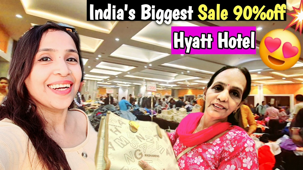 Hyatt Centric Branded Clothes Sale 🔥 Janakpuri, Delhi || Crazy Discount 🤑 Honest Review