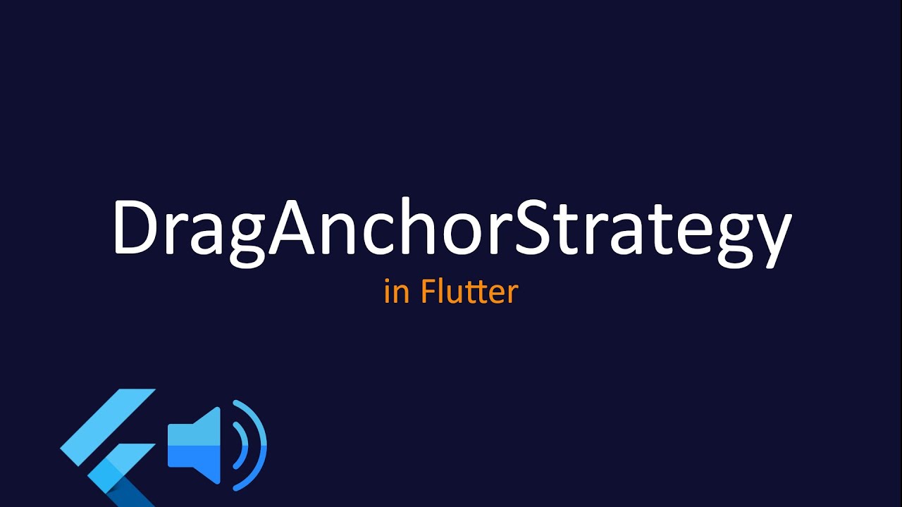 DragAnchorStrategy of Draggable in Flutter