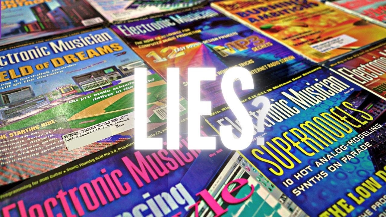 How Old School Music Magazines LIED to us?