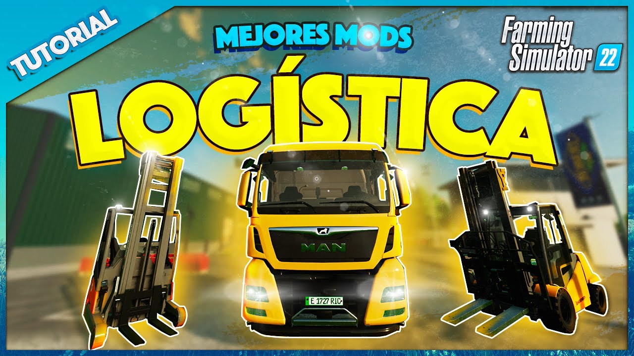 Amarás la Logística con estos MODS | Farming Simulator 22