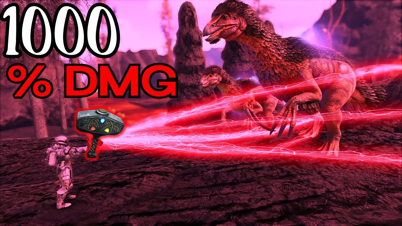 MJORNIR IS IT GOOD ? BEST MELEE BOB WITH 1000% DMG | Ark Official PVP 🍭