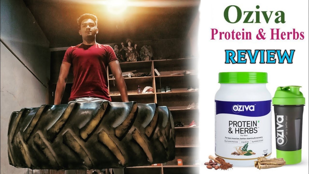 Oziva Protein and herbs Men Review | Best for weight gain?