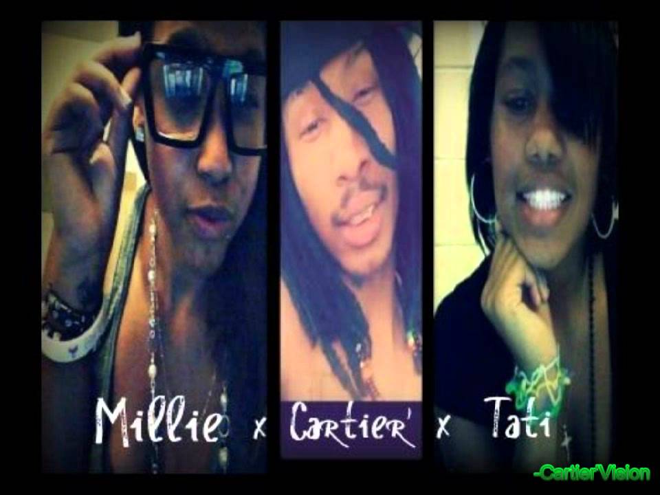 #OceanGANG [Millie x Tatii x Cartier'GOD] #Layin'InDaSand...