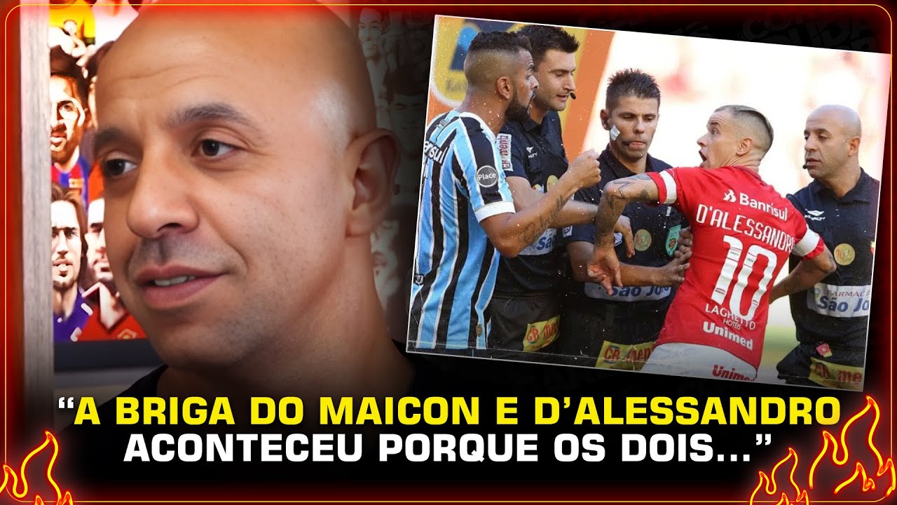 EU AVISEI O MAICON E O D’ALESSANDRO ANTES DE COMEÇAR A BRIGA  | Cortes do Duda