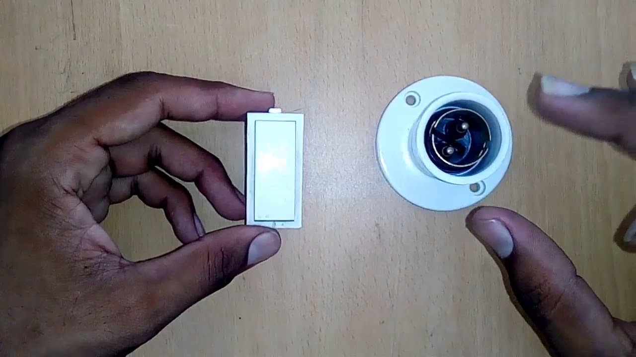 One lamp and one switch connection | Desi Engineering
