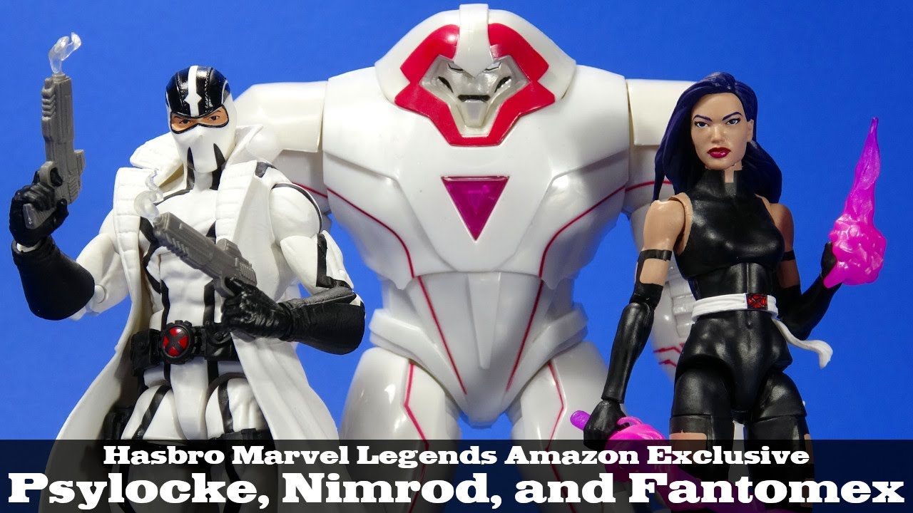 Обзор эксклюзивной фигурки Amazon от Marvel Legends Nimrod Fantomex Psylocke