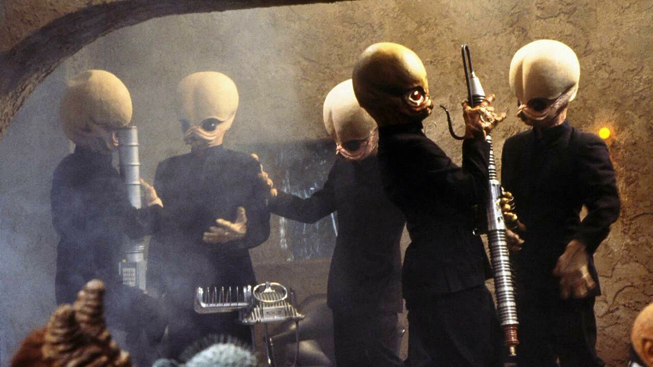 Cantina Band, but slowed down