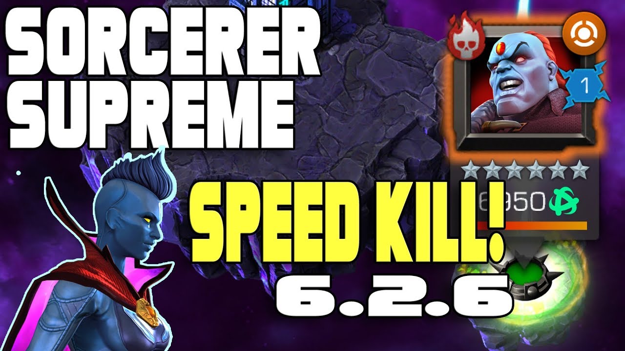 Speed Kill Champion 6.2.6 Boss | Sorcerer Supreme | Marvel Contest of Champions